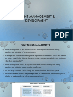 Talent Management & Development PPT SLIDES