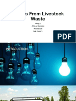 Biogas From Livestock Waste