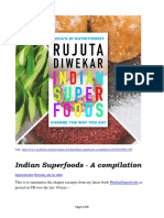 Indian Superfoods A Compilation Rujuta Diwekar PDF