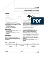 High Current MOSFET Driver: Features