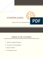 Lecture (VI) - International Taxation and DTAA