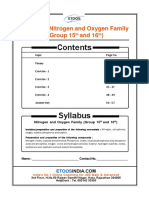 IIT JEE Main Advnaced Inorganic Chemistry 11th N&O Family PDF