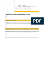 WR #2 Graphic Organizer