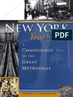 Jeffrey Kroessler - New York, Year by Year