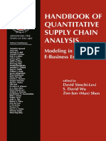 Handbook of Quantitative Supply Chain Analysis