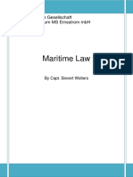 Maritime Law: Gemeinnützige Gesellschaft Trainingszentrum Ms Emsstrom MBH