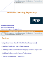 OBIEE Repository Basics by BISP