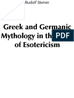 Greek and Germanic Mythology in The Light of Esotericism