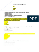 Principles of Management MCQS With Answers of Stephen P