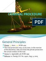 Criminal Procedure