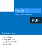 Using Table Expressions