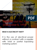 Electricity Theft