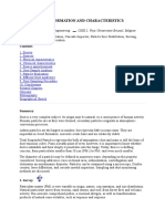 Dust Particle Formation and Characteristics