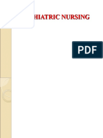 Psychiatric Nursing