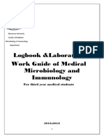 Logbook &laboratory Work Guide of Medical Microbiology and Immunology
