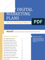 Ascend2 2017 Digital Marketing Plan Survey Summary Report 161208