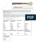 Conjunctive Adverbs