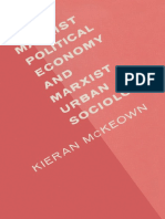 Kieran McKeown Auth. Marxist Political Economy and Marxist Urban Sociology A Review and Elaboration of Recent Developments
