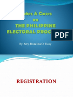 Election Law Cases