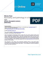 Normality and Pathology in A Biomedical Age (LSERO)