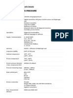 Techincal Specifications With Details