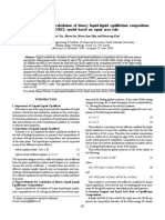 Improved Algorithm For Calculation of Binary Liquid-Liquid Equilibrium Compositions With NRTL Model Based On Equal Area Rule