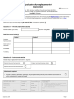 Mmol 35 Replacement Instrument