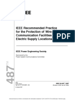 Ieee Recommended Practice For The Protection of Wire Line Communication