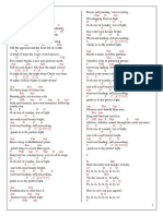 Christmas Carols Medley Guitar Chords