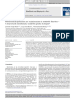 Biochimica Et Biophysica Acta: Jasvinder Singh Bhatti, Gurjit Kaur Bhatti, P. Hemachandra Reddy