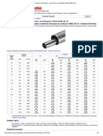 Stainless Steel Pipes - Dimensions and Weights ANSI - ASME 36