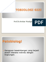 Patobiologi Gizi: Prof - Dr.Ambar Mudigdo, DR - Sp.PA (K)