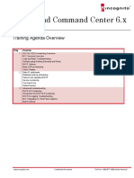 AGENDA BCC 6.x Training Agenda