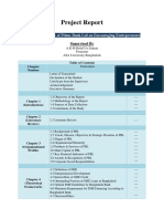 Project Report: Project Topic: Role of Prime Bank LTD On Encouraging Entrepreneurs