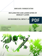 Landscape Conservation Reclamation and Landscaping of Derelict Lands Environmental Impact Assessment