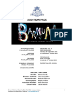 Audition Pack: Production Team