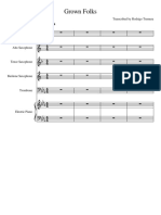 Grown Folks Master Musescore-Score - and - Parts