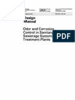 Odor and Corrosion Control in Sanitary Sewerage Systems and Treatment Plants 