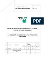 4.4 Technical Specification For Structural Steelwork