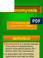 Adenomyosis