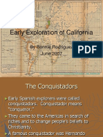 Early Exploration of California