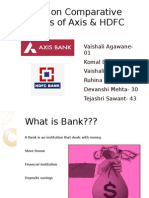 Comparative Analysis of Axis and HDFC Bank
