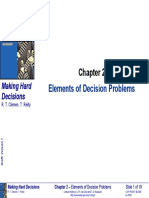 Elements of Decision Problems: Making Hard Decisions