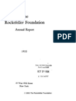 Rockefeller 1933 Annual Report