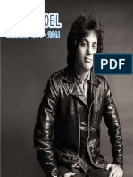 Billy Joel Rarities Booklet