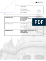 For Eur Transfer: Beneficiary'S Bank