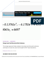 Design Inset-Fed Microstrip Patch Antennas PDF