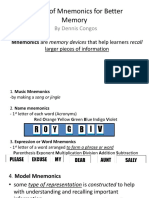 NEW 9 Types of Mnemonics For Better Memory