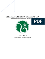 3 Civil Law Justice Del Castillo Digests