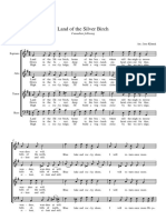 FOLK Land of The Silver Birch SATB